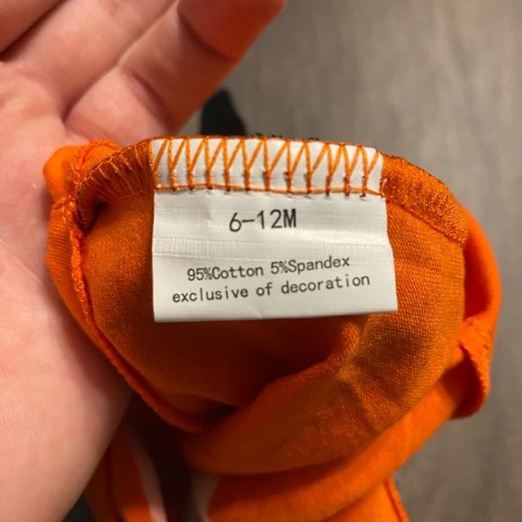 6-12 months pumpkin boutique outfit - Picture 3 of 3